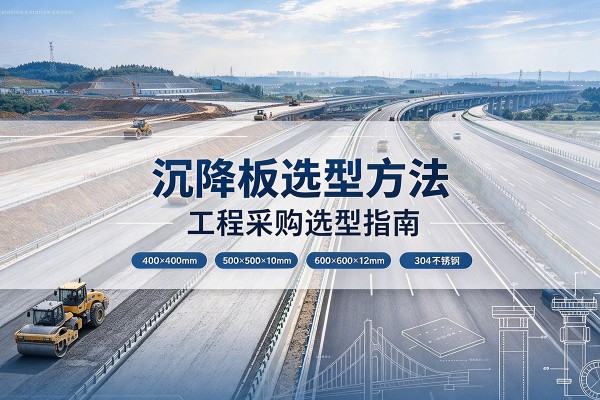 岳麓沉降板选择方法