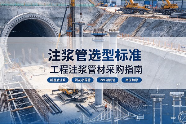 岳麓注浆管选型标准