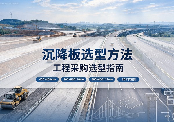 岳麓沉降板选择方法